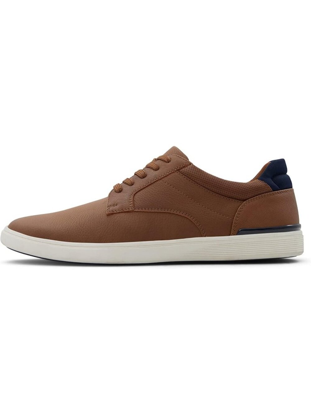 Aldo Men's Cognac Round Toe Randolph Casual Hybrid Lace Up Walking Sneakers